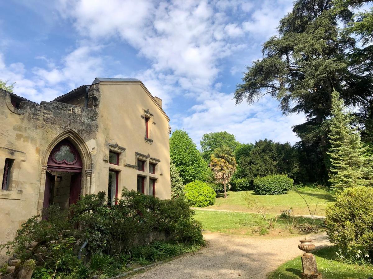 L'Abbaye Du Chateau Du Vallier Langoiran Zewnętrze zdjęcie